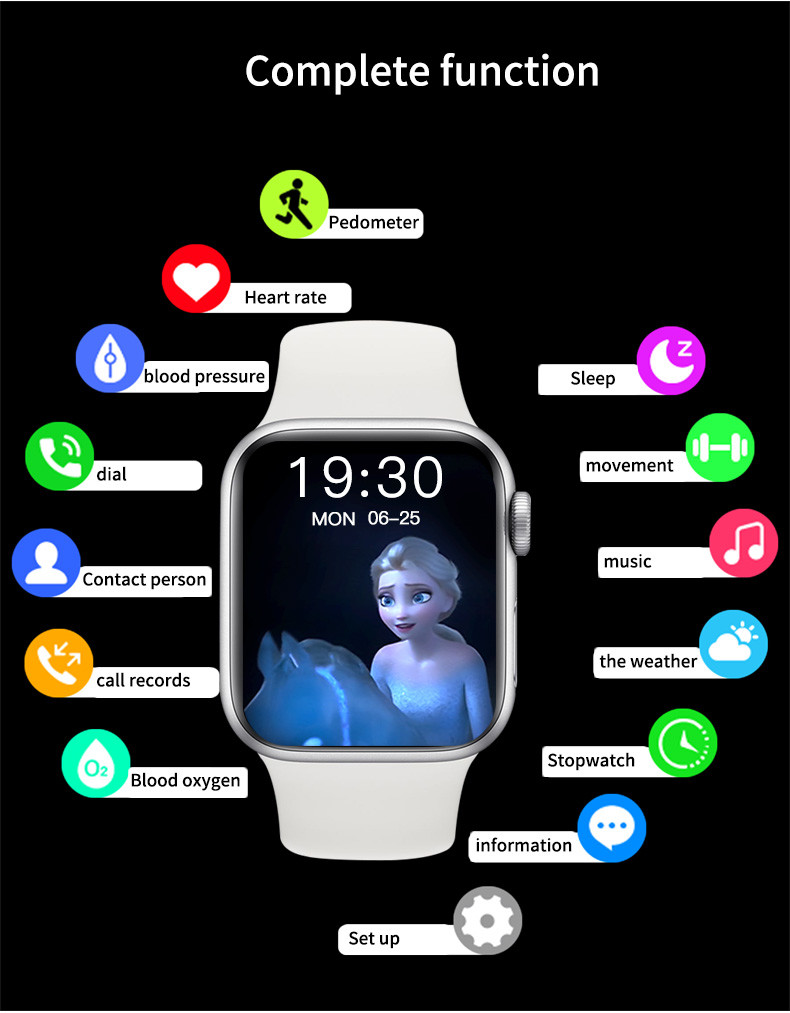 Fitness Tracker Apple Watch Series 4 Phone Calls , 1.54 Inch Smartwatch You Can Reply To Texts