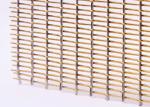Stainless Steel Flexible Metal Mesh Fabric Bronze Color For Partitions