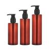 Buy cheap Round Amber Shampoo Bottle Pump Sprayer 150ml 200ml 250ml For Shower Gel from wholesalers