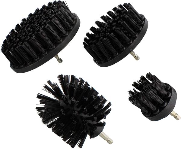 Buy cheap 4pcs Drill Brush Attachment Set Power Scrubber Brush Cleaning Kit from wholesalers