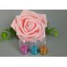 Buy cheap Silver ISO9001 Clear Pill Bottles With Aluminum Bullet Cap from wholesalers