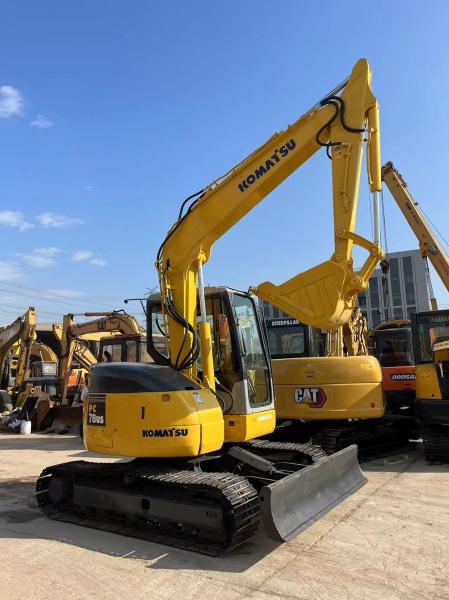 Buy cheap Used Komatsu PC78US Mini Excavator 7 Tons Komatsu Pc78 Excavator from wholesalers