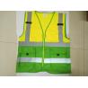 Buy cheap Four Pocket High Visibility Vest Double Color Tear Away Safety Vest from wholesalers