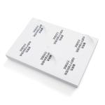 Self Adhesive Dye Ink Matte Surface Die Cut Sticker Paper