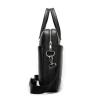 Buy cheap Full Grain Leather Briefcase Attache Laptop Bag Black Unisex Classy BRB03 from wholesalers