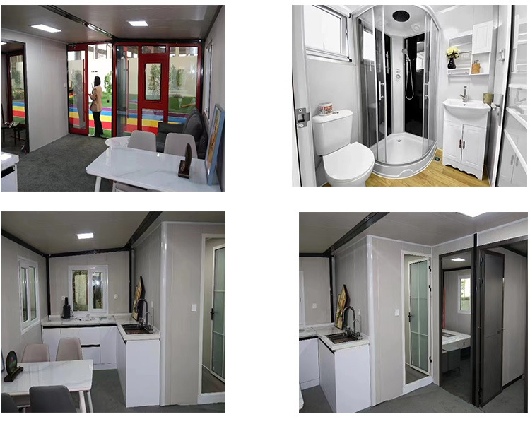 Hotel 2 Story Modern Container Homes Extendable Detachable Foldable Container Home