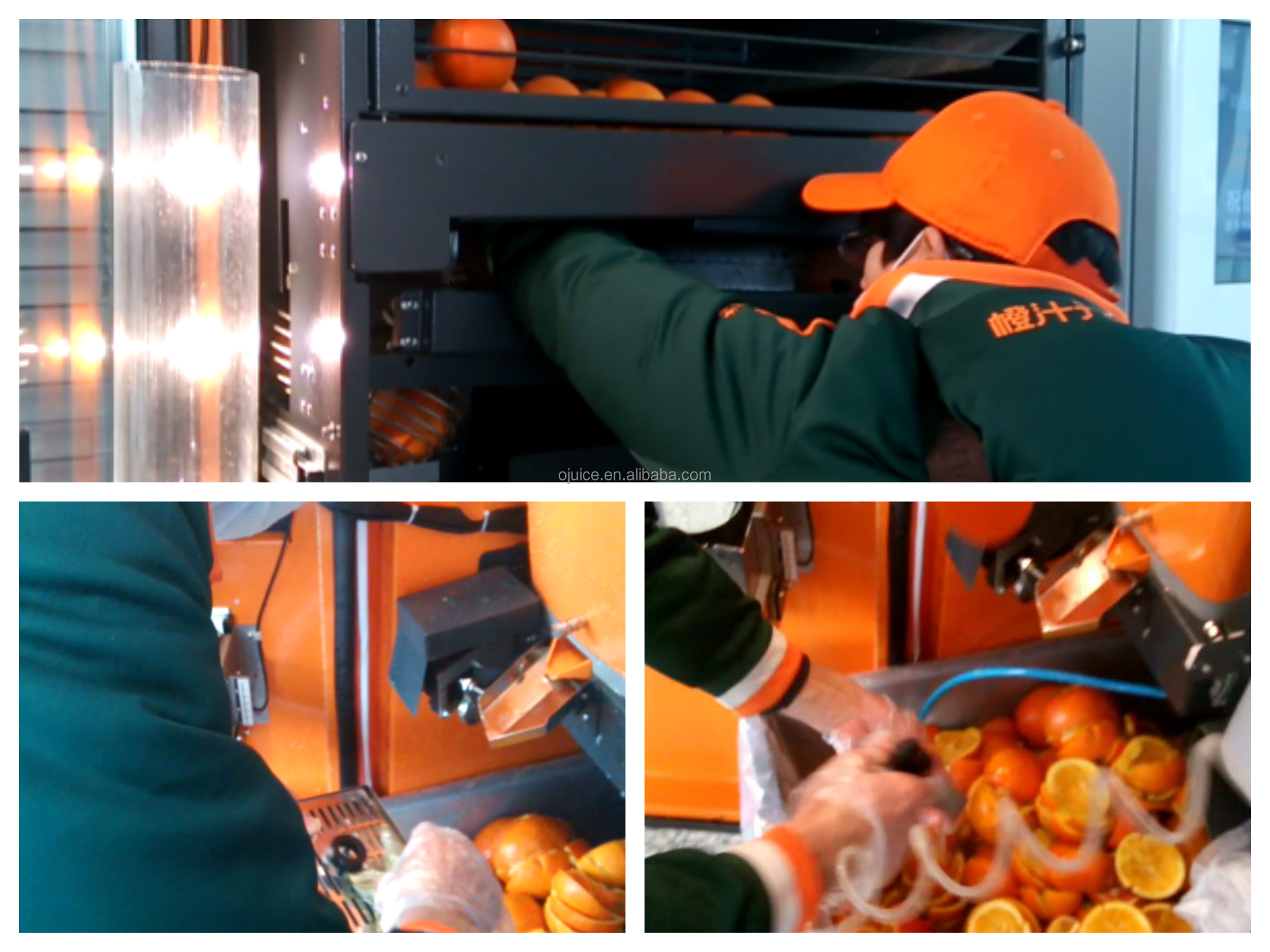70 - 80 Cups Apple Juice Dispenser High Efficiency Customized Color