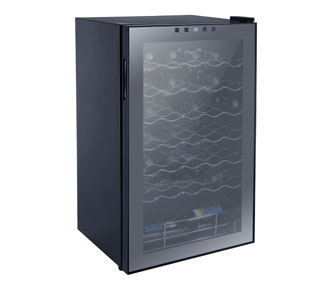 34 Bottles 98L Wine Cooler Single Zone (compressor Wine Cellar)