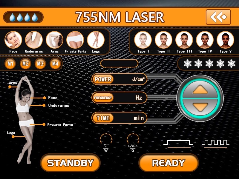 Fast Diode Laser Hair Removal Machine Triple Wave 810nm Skin Rejuvenation 2000w