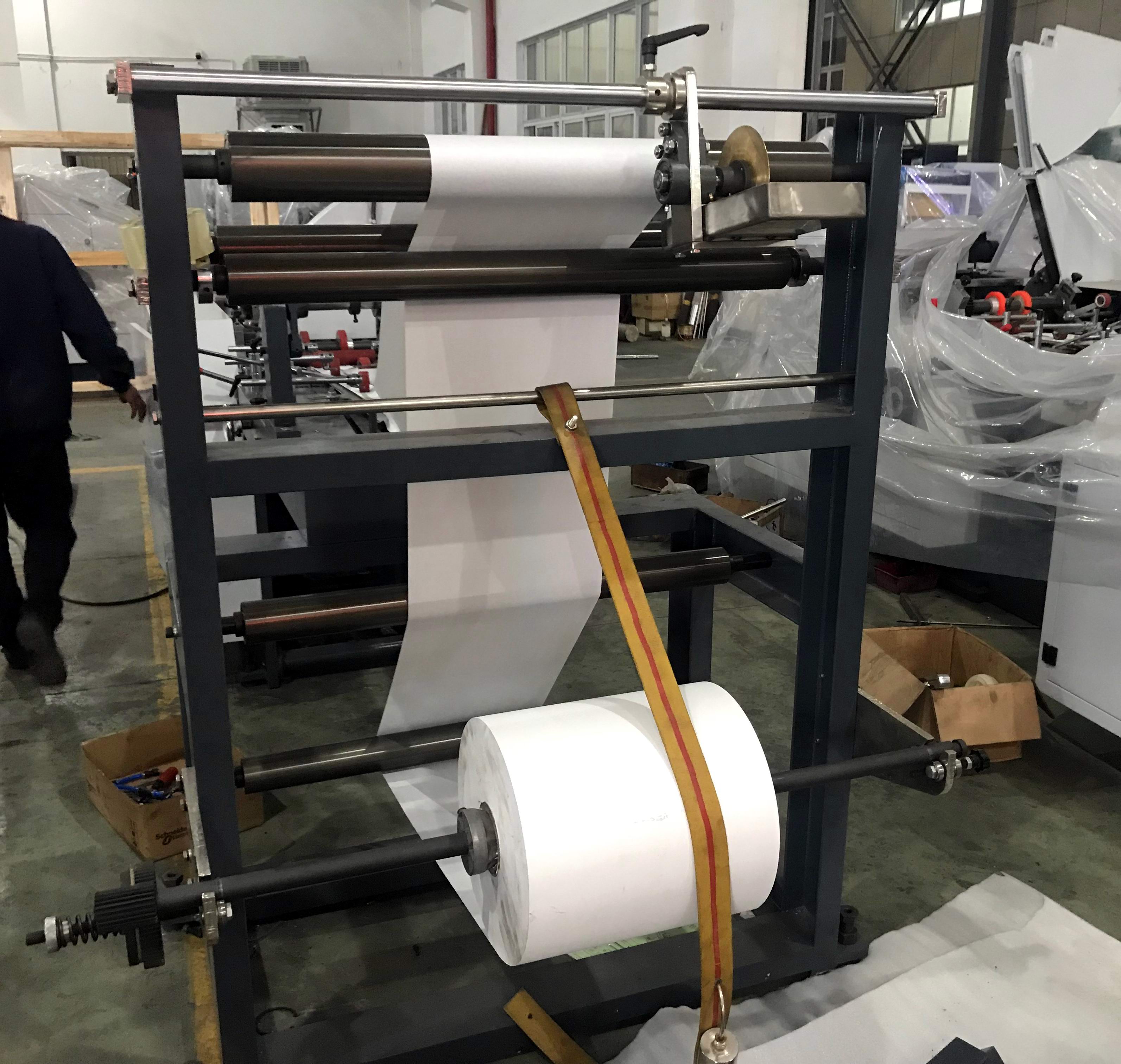 2019 new hotsale mechanical type flat v bottom paper bag making machine