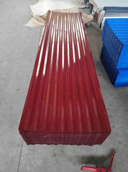 Buy cheap Heavy Duty Zinc Coated Standard Size Corrugated Steel Roof Sheets from wholesalers