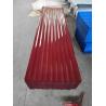 Buy cheap Zinc Coating Building Material 50-180g/M2 Corrugated Steel Roof Sheets from wholesalers