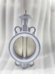 PN10 PN16 Class 150/10K ductile iron butterfly valve Carbon Steel PTFE Lining