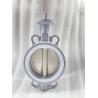 Buy cheap PN10 PN16 Class 150/10K ductile iron butterfly valve Carbon Steel PTFE Lining from wholesalers