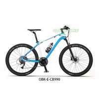 Buy cheap Long Range Carbon Fiber E Bike 250W With Shimano 8-9 Speed OBK-E-CB990 product
