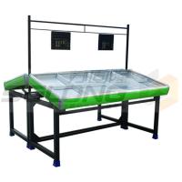 Buy cheap Plastic Metal Material Fruit Vegetable Display Rack Corrosion Protection product