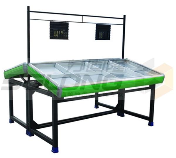 Buy cheap Plastic Metal Material Fruit Vegetable Display Rack Corrosion Protection from wholesalers