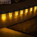 Solar Crystal Wall Lights Outdoor 1.2V 700mAh IP44 Waterproof Level