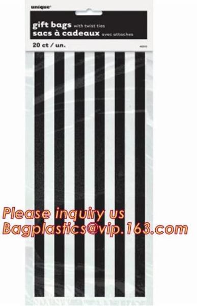 Buy cheap Plastic Food Gift Box Packaging Birthday Party Gift Sack , Christmas Gift Treat Sacks from wholesalers