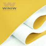 Lemon Yellow Suede Leather Fabric For Sofa Selling Products Suede Leather Sofa