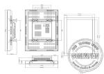 PAL / NTSC / SECAM Industrial LCD Displays with 600cd/㎡ Brightness