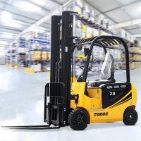 Buy cheap Material Handling Motorized Forklift Battery Operated Reach Truck product