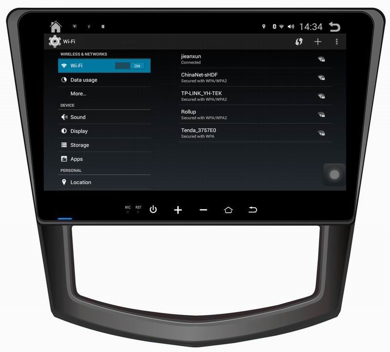 Ouchuangbo car radio dvd stereo Android 4.4 for SGMW Macro Light S with Quad Core 16G HD 1024*600 3g wifi bluetooth