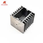 0.8mm Led Light Die Casting Parts PVDF Coating Aluminum Die Casting Housing