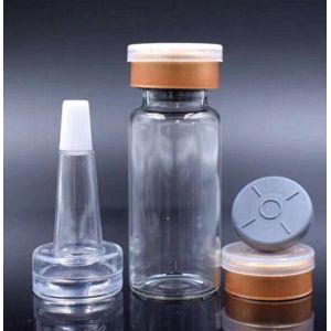 Buy cheap Vaccine Bottles Glass Injection Vial Pharmaceutical Rubber Stopper Aluminum Cap product