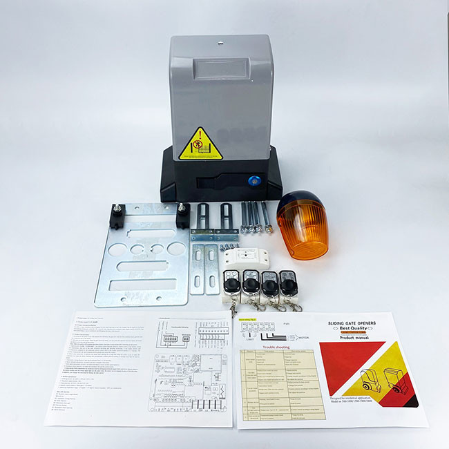 800kg Automatic Gate Opener Kit Wifi Controller Automatic Sliding Gate Kit