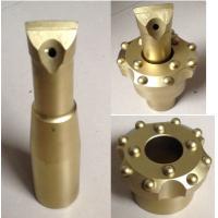Buy cheap Taper 6 - 12 Degree Dome Bit / Hole Opener Drill Bit H22 X 108mm Shank product