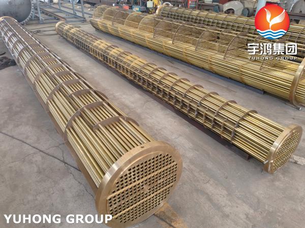 Buy cheap Copper Alloy Steel Straight Tube Bundle As Heat Exchanger Parts from wholesalers