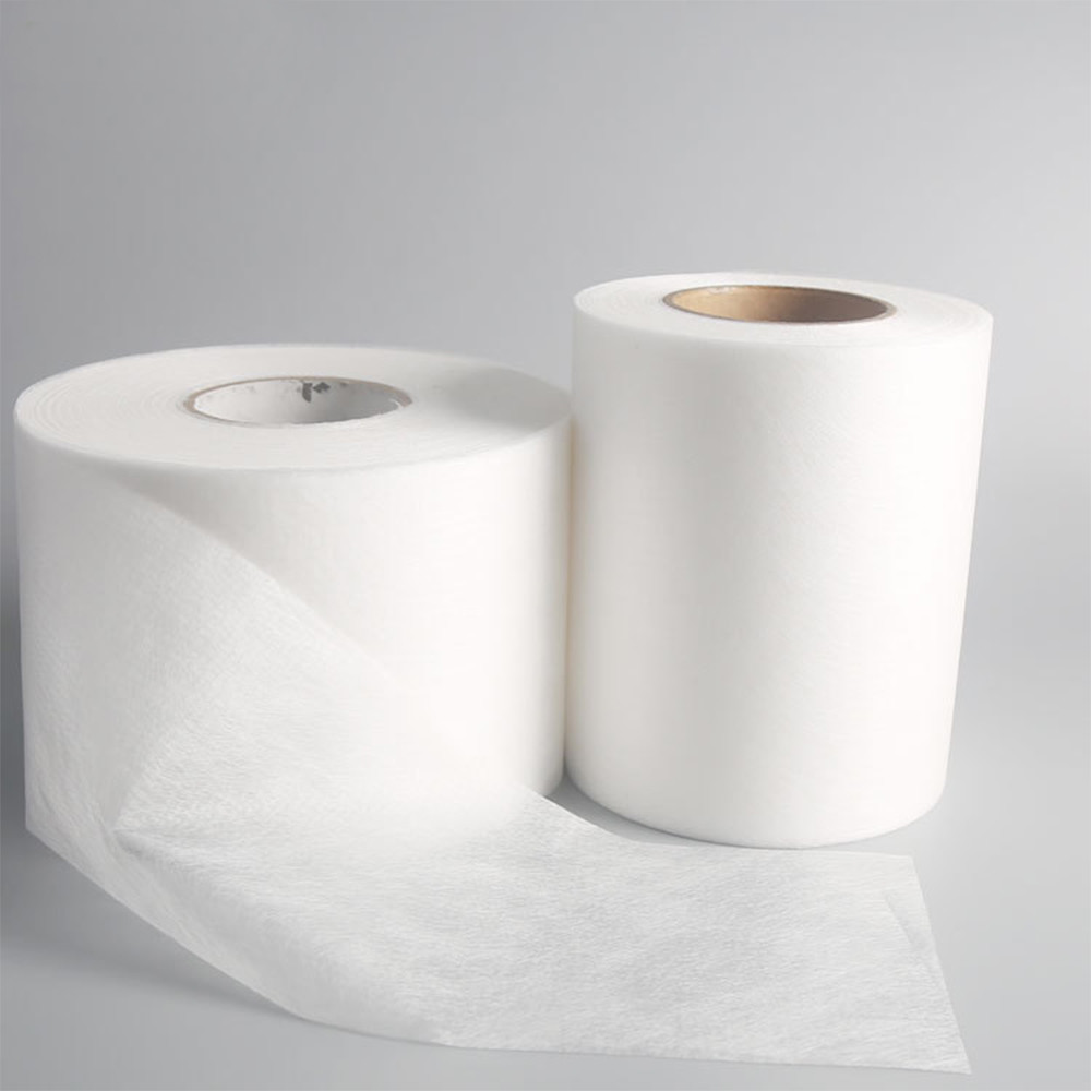 1000kgs PP Spunbond Non Woven Fabric Rolls With Plastic Bag / Customized