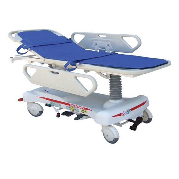 Buy cheap Hospital ABS Emergency Stretcher Trolley Hydraulic Adjustable For Patient Transfer from wholesalers