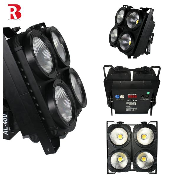 Buy cheap Led Blinder Light 4 Eye Audience Light 4in1 Led Par 4*100W Stage Strobe Light from wholesalers