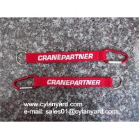 Buy cheap Aluminum Carabiner mountaineer short strap lanyard, metal carabiner wrist product