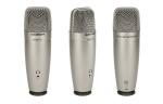 Music Sound Recording Microphone 19mm Diaphragm Grey 20Hz-18kHz With USB Port