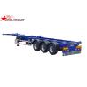 Buy cheap 40 Foot Skeletal 3 Axles Container Semi Trailer For Transport , Empty Wharf Containers from wholesalers