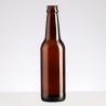 Buy cheap 250ml 330ml 500ml 1L Empty Glass Beer Bottles Custom Amber Brown Blue with Crown Cap from wholesalers