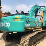 Original Japan Used Kobelco SK200 Excavator Large Crawler 20ton with Simple