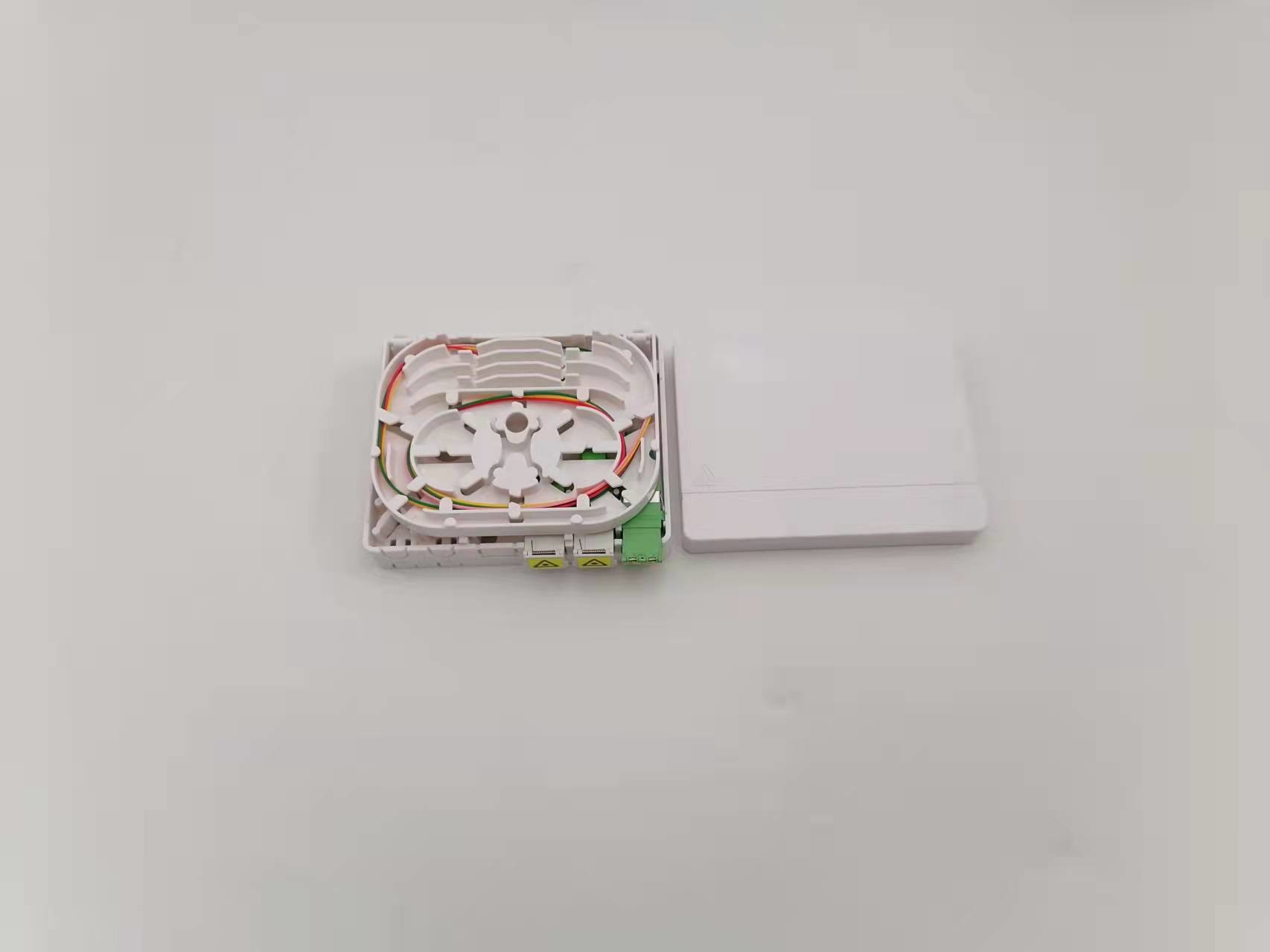 4 Ports G657A2 Optical Fiber Adapter SC APC LC APC Shutter Adapter