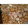 Buy cheap 1.5mm Ring Decorative Metal Ring Mesh For Room Divider from wholesalers