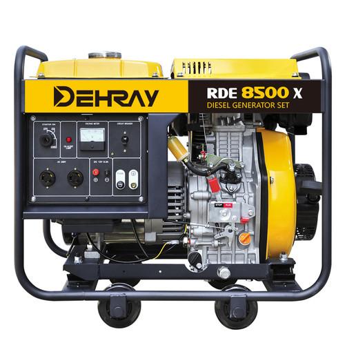 Buy cheap Open Frame Deisel Generator Rated Power 7KW Single Phase Generator from wholesalers