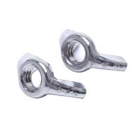 Buy cheap M8 Metal Wing Nut Cold Forged SUS316 Material White Stamping product