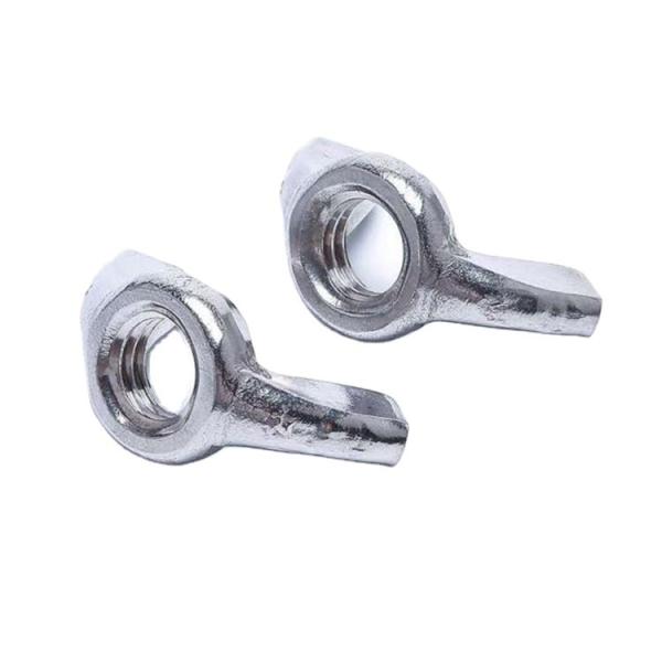 Buy cheap M8 Metal Wing Nut Cold Forged SUS316 Material White Stamping from wholesalers