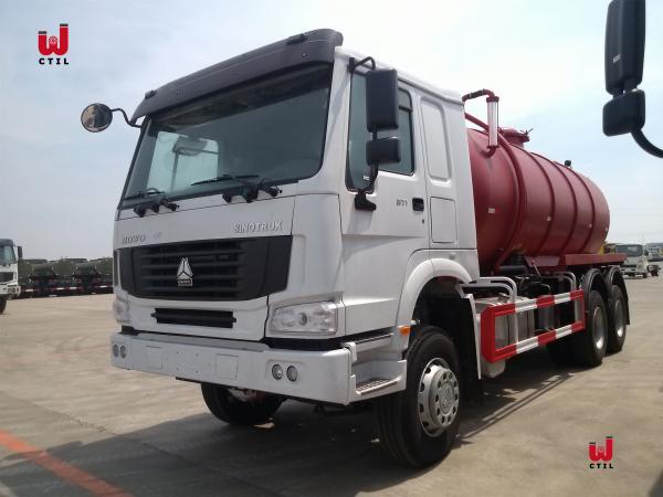Buy cheap Sinotruk Sewage Cleaning Tanker 35 Cubic Sewer Jetting Truck from wholesalers