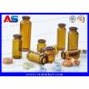 Buy cheap Pharmacy ML Tube Small Glass Vials bayonet mouth Amber Glass Vials 16 * 31mm from wholesalers