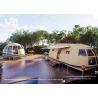 Buy cheap Panorama Dome Luxury Glamping Tent With PVC Cover Wooden Structure from wholesalers