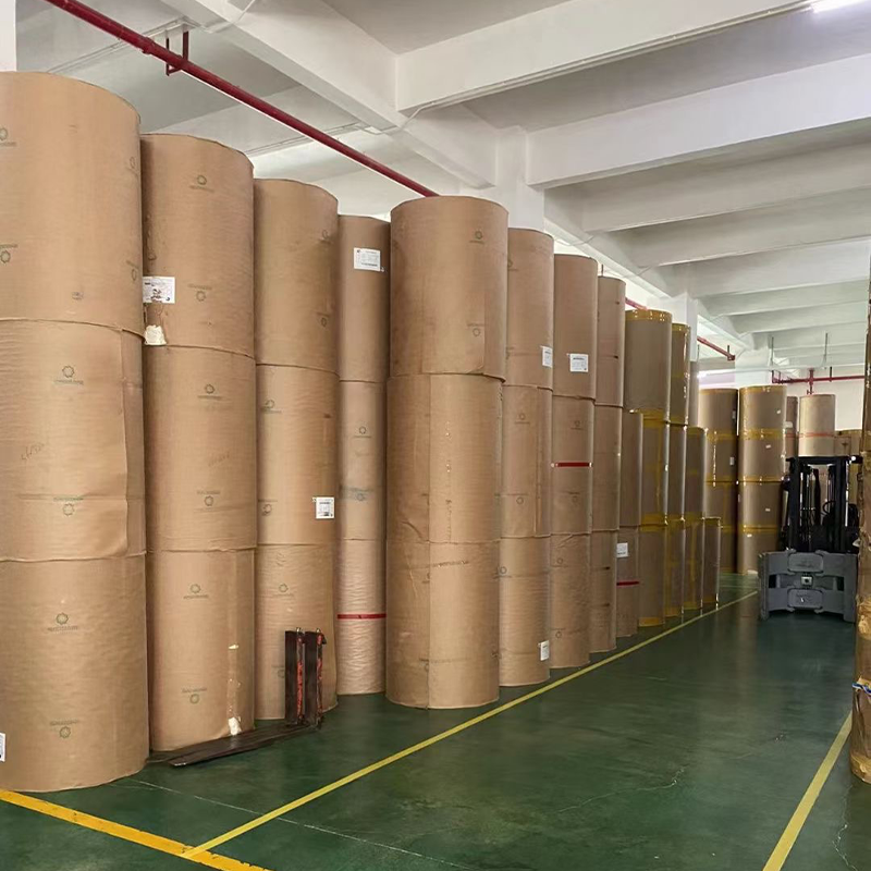 Food Grade Kraft Paper Roll For Greaseproof Parchment Paper Made From Mechanical Pulp