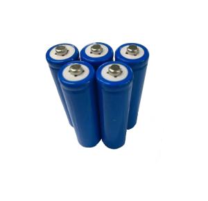 Buy cheap AA Cylindrical Li Ion Battery 3.2V 500mAh LiFePO4 14500 Protected Lithium Ion Battery Cell from wholesalers